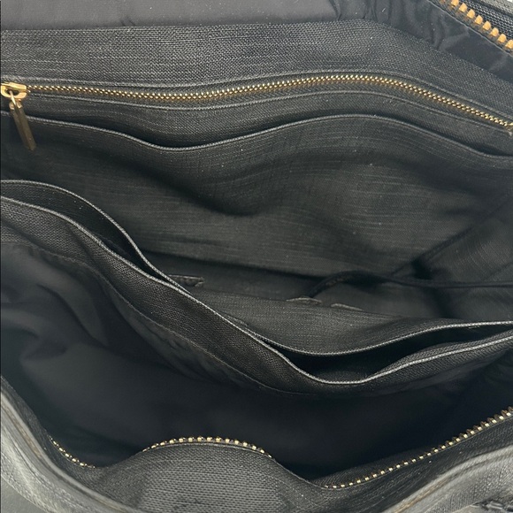 Dagne Dover Elegant Black Legend Signature Tote Bag - Picture 11 of 16